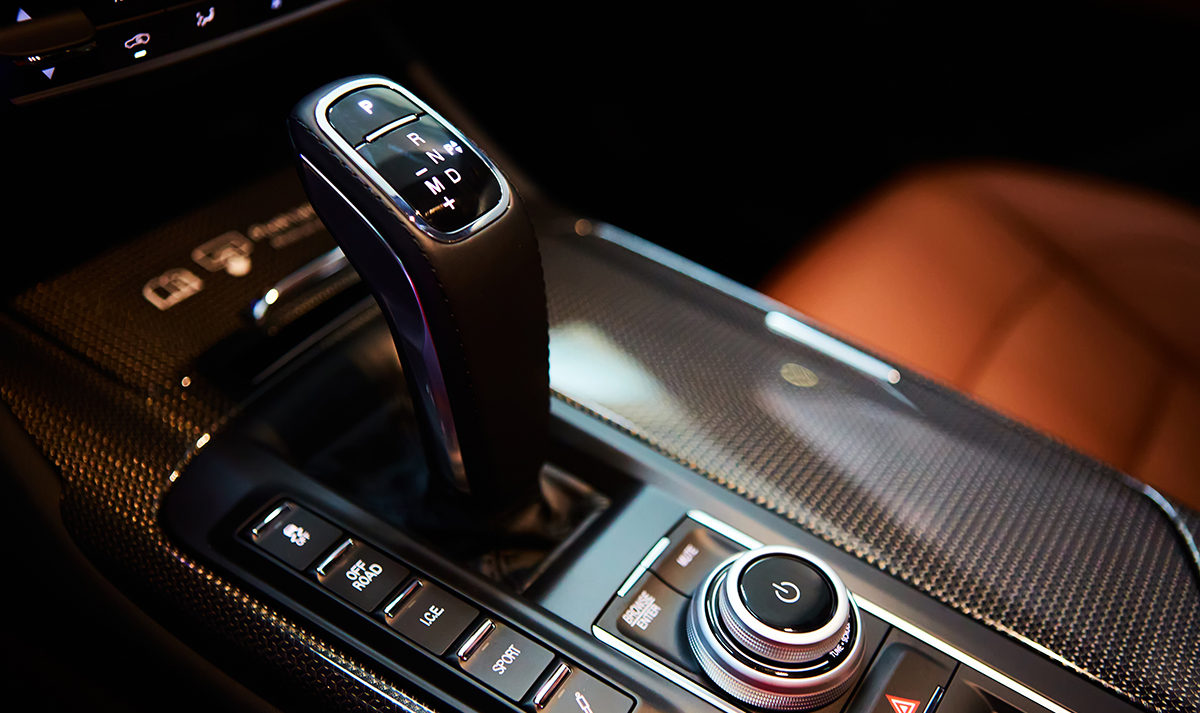 automatic car interior